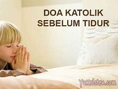 Doa Untuk Tidur Nyenyak Katolik